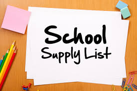 Supply Lists